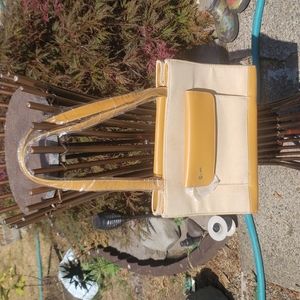 Canvas hardshell purse